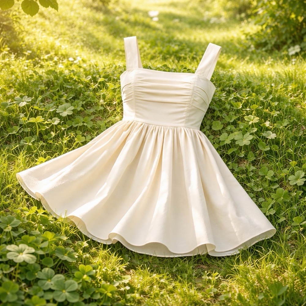 Elegant Cream Dress